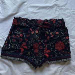 LOFT floral shorts